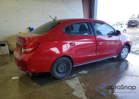 2020 Mitsubishi Mirage G4 Es из США, поврежденный, VIN ML32F3FJ2LHF08068